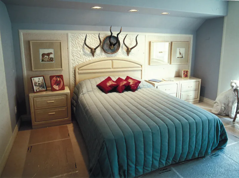 Sunbelt House Plan Bedroom Photo 01 - Elsah Landing Luxury Home 062D-0016 - Search House Plans and More