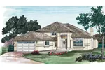 Stucco Home Is The Perfect Sunbelt Or Floridian Style