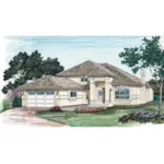 Stucco Home Is The Perfect Sunbelt Or Floridian Style