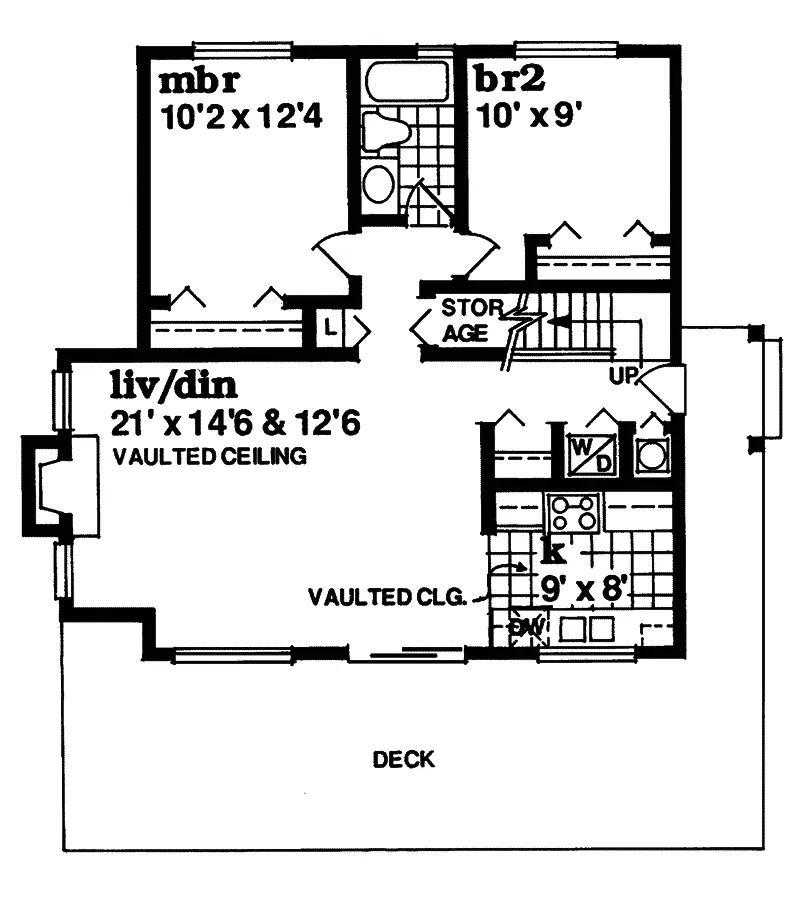 Vacation House Plan First Floor - Torrence Ranch Home 062D-0333 - Shop House Plans and More