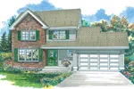 Traditional House Plan Front of Home - Isidora Traditional Home 062D-0361 - Search House Plans and More