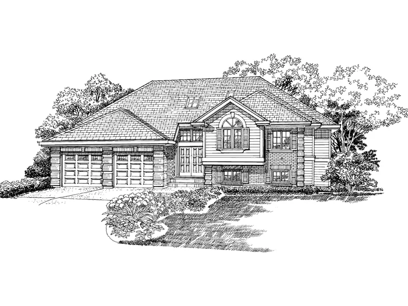 Ranch House Plan Front of Home - Shalisa Terrace Traditional Home 062D-0362 - Shop House Plans and More