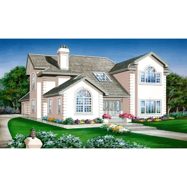 Modern House Plan Front of Home - Riley Creek Traditional Home 062D-0446 - Shop House Plans and More