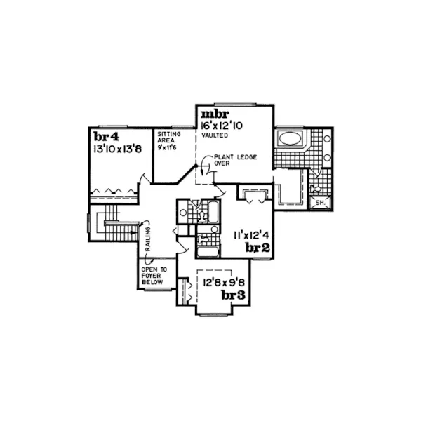 Luxury House Plan Second Floor - Bourbonnais Manor Luxury Home 062D-0459 - Search House Plans and More