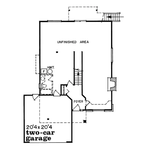 Traditional House Plan First Floor - Lucia Valley Neoclassical Home 062D-0497 - Shop House Plans and More