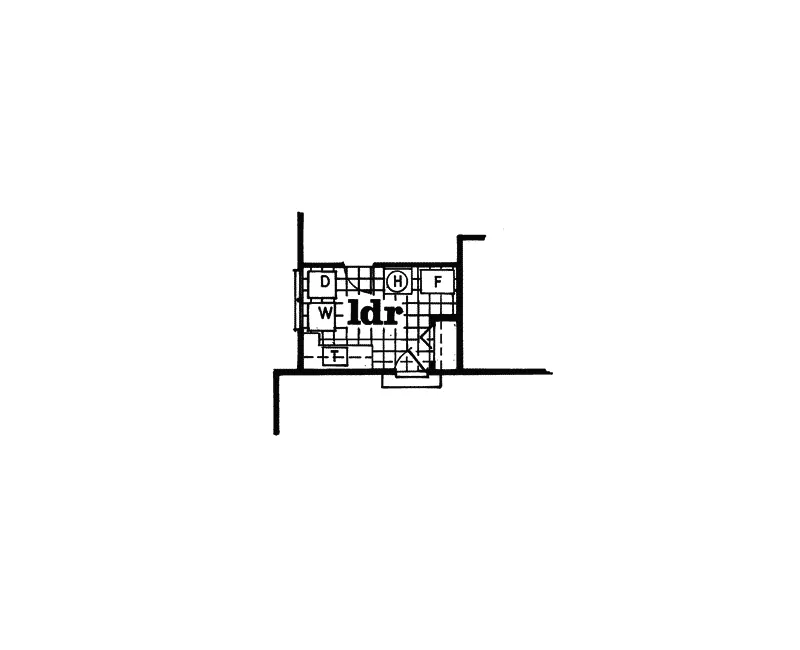 Shingle House Plan Optional Floor Plan - McElroy Creek Shingle Style Home 062D-0502 - Shop House Plans and More