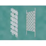 Two trellis projects include a horizontal and diagonal pattern perfect when growing tomatoes or berries