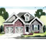 Country House Plan Front of Home - Harbor Mill Craftsman Home 065D-0277 - Search House Plans and More