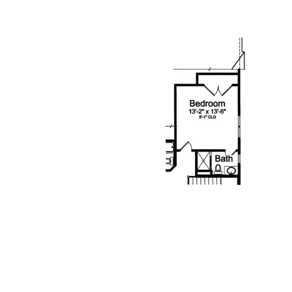 Prairie House Plan Optional Floor Plan - Havenshire Prairie Style Home 065D-0281 - Search House Plans and More