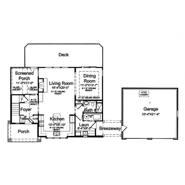 European House Plan First Floor - Glenpass Arts And Crafts Home 065D-0322 - Search House Plans and More