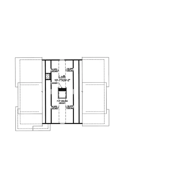 European House Plan Loft - Glenpass Arts And Crafts Home 065D-0322 - Search House Plans and More