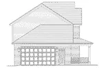 Farmhouse Plan Left Elevation - Perthshire Country Farmhouse 065D-0330 - Shop House Plans and More