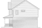 Farmhouse Plan Right Elevation - Perthshire Country Farmhouse 065D-0330 - Shop House Plans and More