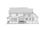 Farmhouse Plan Rear Elevation - Bernice Heights Country Home 065D-0342 - Search House Plans and More