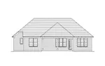 European House Plan Rear Elevation - Dunleith Falls Craftsman Home 065D-0347 - Search House Plans and More