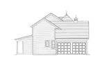 Farmhouse Plan Left Elevation - Grayson Park Country Farmhouse 065D-0354 - Search House Plans and More