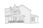 Farmhouse Plan Right Elevation - Grayson Park Country Farmhouse 065D-0354 - Search House Plans and More