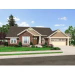 House Plan Front of Home 065D-0355