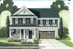 Traditional House Plan Front Image - Sidney Place Traditional Home 065D-0357 - Shop House Plans and More