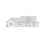 Contemporary House Plan Rear Elevation - Monte Blanc Rustic Country Home 065D-0362 - Shop House Plans and More