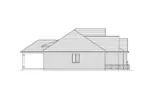 Traditional House Plan Left Elevation - Embassy Country French Home 065D-0368 - Search House Plans and More