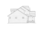 Craftsman House Plan Left Elevation - Lenhardt Country Home 065D-0369 - Shop House Plans and More