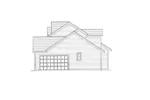 Craftsman House Plan Right Elevation - Lenhardt Country Home 065D-0369 - Shop House Plans and More
