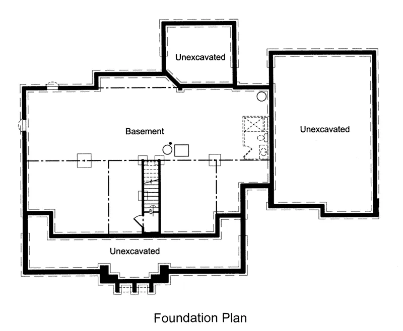 Country House Plan Lower Level Floor - 065D-0378 - Shop House Plans and More