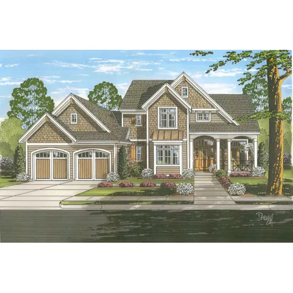 Chamberlain Craftsman Home Plan 065D-0380 - Search House Plans and More