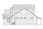 Traditional House Plan Right Elevation - Chamberlain Craftsman Home 065D-0380 - Search House Plans and More