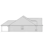 European House Plan Left Elevation - Sandhurst European Ranch Home 065D-0381 - Shop House Plans and More