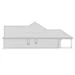 European House Plan Right Elevation - Sandhurst European Ranch Home 065D-0381 - Shop House Plans and More