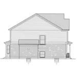 European House Plan Left Elevation - Tomkins Traditional Home 065D-0386 - Shop House Plans and More