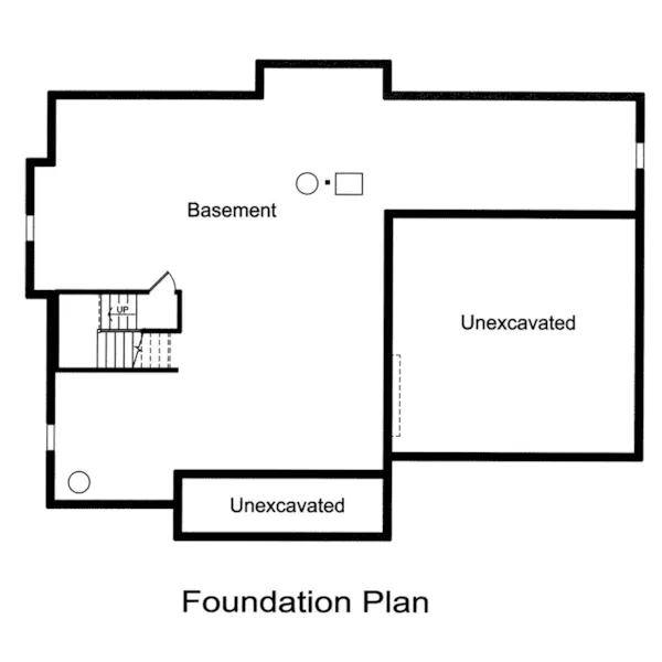 European House Plan Lower Level Floor - Tomkins Traditional Home 065D-0386 - Shop House Plans and More