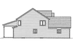 Shingle House Plan Left Elevation - Hollandale Hill Craftsman Home 065D-0387 - Search House Plans and More