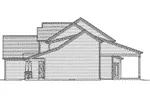 Neoclassical House Plan Right Elevation - Hollandale Hill Craftsman Home 065D-0387 - Search House Plans and More