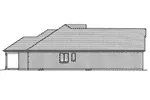 Shingle House Plan Left Elevation - Valdemar European Ranch Home 065D-0388 - Shop House Plans and More