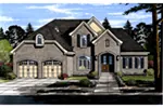 European House Plan Front of House 065D-0391