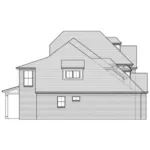 Neoclassical House Plan Left Elevation - Foxborough European Home 065D-0393 - Search House Plans and More