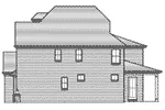 Luxury House Plan Right Elevation - Foxborough European Home 065D-0393 - Search House Plans and More