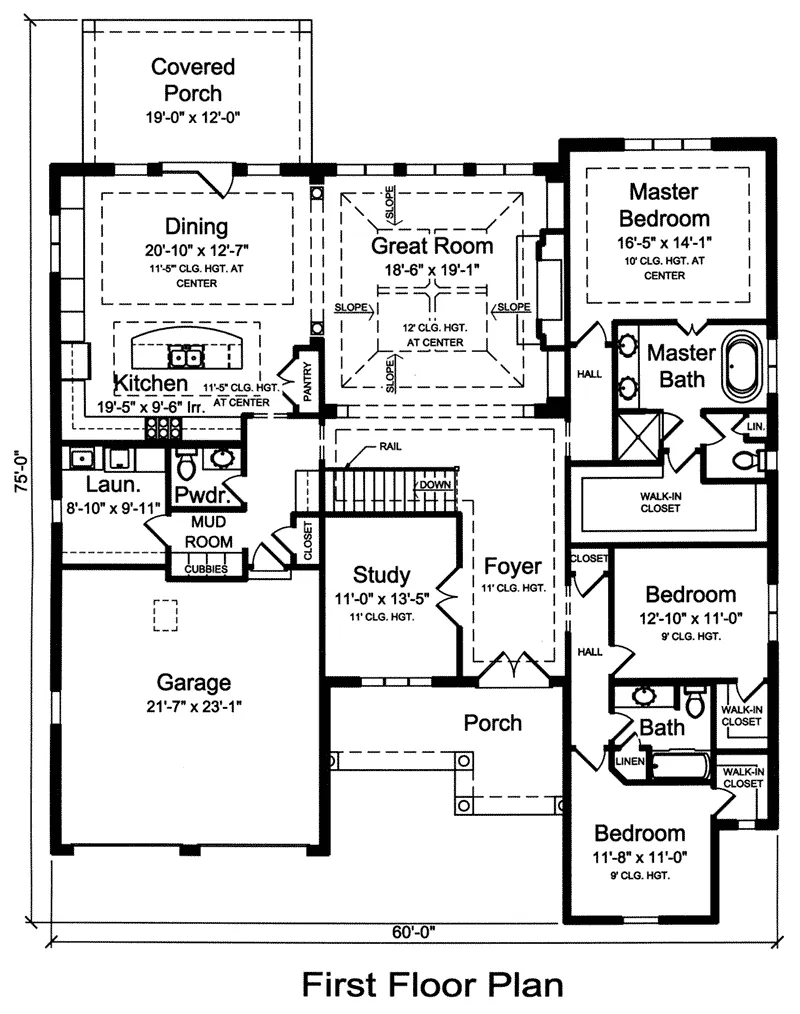 Traditional House Plan First Floor - Provence Manor Luxury Home 065D-0394 - Shop House Plans and More