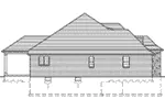 Country French House Plan Left Elevation - Provence Manor Luxury Home 065D-0394 - Shop House Plans and More