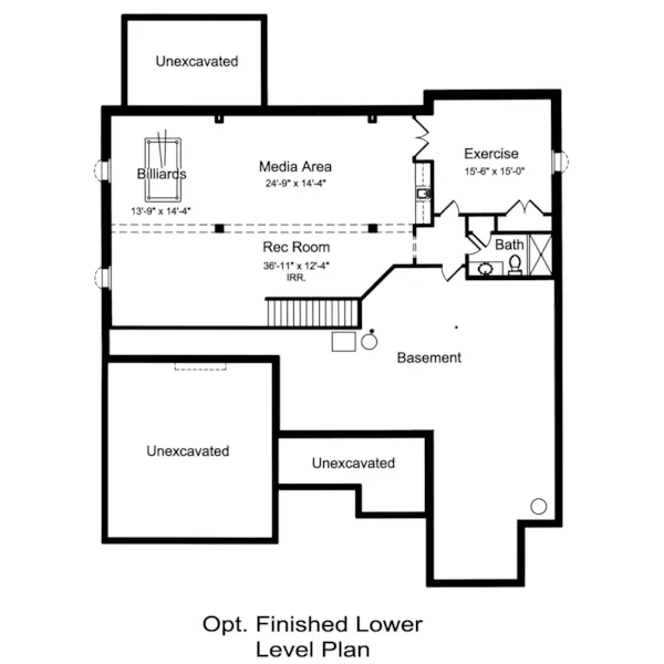 Rustic House Plan Optional Lower Level - Provence Manor Luxury Home 065D-0394 - Shop House Plans and More