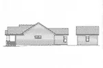 Shingle House Plan Right Elevation - Wagner Hill Craftsman Home 065D-0397 - Shop House Plans and More