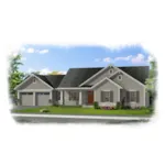 Traditional House Plan Front of House 065D-0399