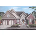 Traditional House Plan Front of House 065D-0400