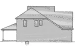 European House Plan Left Elevation - 065D-0400 - Shop House Plans and More