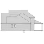 Neoclassical House Plan Right Elevation - Lanoire Traditional Home 065D-0400 - Shop House Plans and More