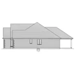 European House Plan Right Elevation - Milburn Traditional Ranch Home 065D-0401 - Shop House Plans and More