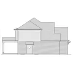 Craftsman House Plan Left Elevation - Wheatley Farm Craftsman Home 065D-0404 - Shop House Plans and More